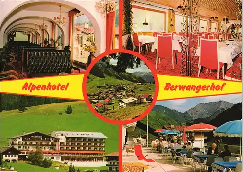 Berwang Alpenhotel Berwangerhof Besitzer Heinz Litt Innen & Außenansichten 1980