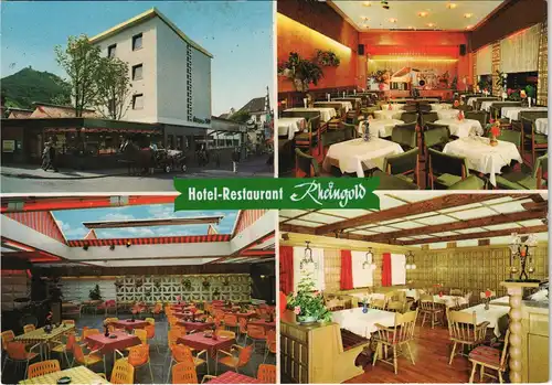 Königswinter Rheingold HOTEL & RESTAURANT Drachenfelsstrasse 1975