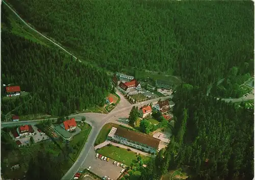 Wildemann (Innerstetal) Luftbild Blick ins Spiegeltal, Oberharz Harz 1984