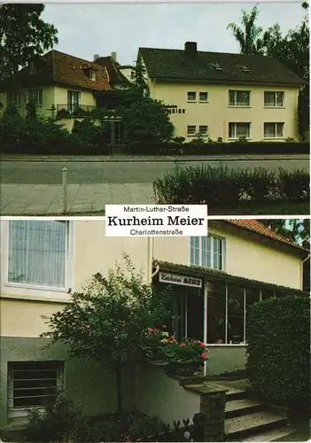 Bad Salzuflen Kurheim Ossenkopf Charlottenstraße Ecke Martin-Luther-Straße 1980