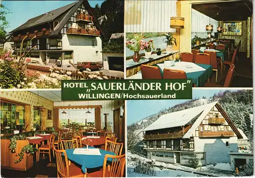 Willingen (Upland) Hotel Café Restaurant SAUERLÄNDER HOF  Saure (  1976