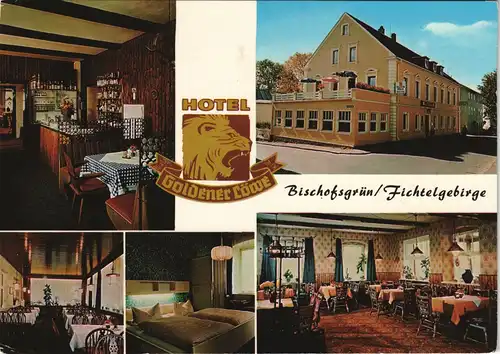 Bischofsgrün Hotel Restaurant Café Pension GOLDENER LÖWE   1975