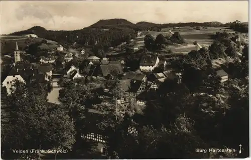 Ansichtskarte Velden (Pegnitz) Stadtpartie 1929