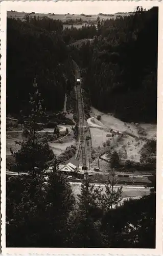 Lichtenhain/Bergbahn-Oberweißbach Oberweißbacher Bergbahn 1963