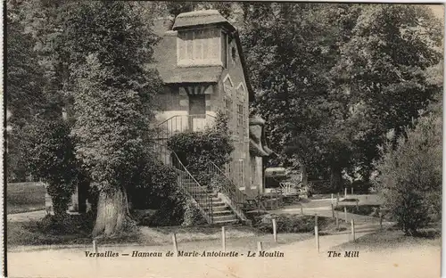 CPA Versailles Hameau de Marie-Antoinetie - Le Moulin 1914