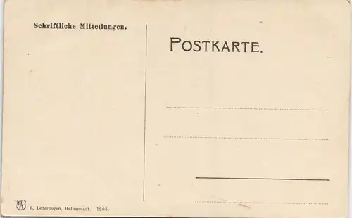 Ansichtskarte Ilsenburg (Harz) Ilsestein / Ilsenstein 1906