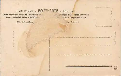 Stubbenkammer-Sassnitz Königsstuhl von der Kaiser Wilhelm I. Sicht. 1911