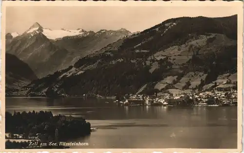Ansichtskarte Zell am See Blick auf die Stadt 1931