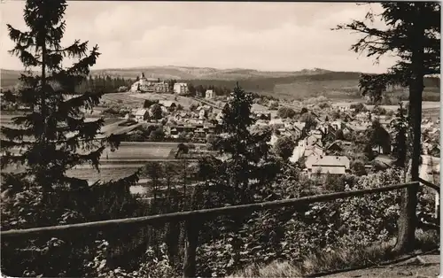 Ansichtskarte Finsterbergen-Friedrichroda Panorama-Ansicht 1962