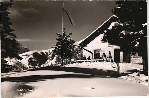 Ansichtskarte Brand bei Blundenz (Vorarlberg) Palüd-Hotel 1962