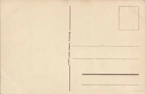 Ansichtskarte Ilmenau Villenviertel 1925