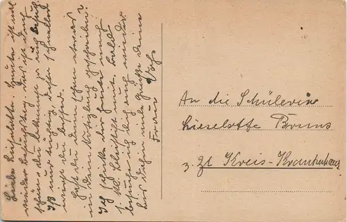 Ansichtskarte Hannover Hauptbahnhof Bahnhof mit Post Vorplatz 1925