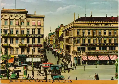 Ansichtskarte Mitte-Berlin Friedrichstraße - REPRO 1908/1980