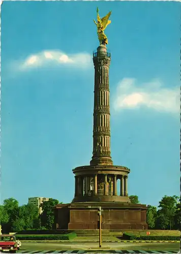 Ansichtskarte Mitte-Berlin Siegessäule, Hochhaus 1967