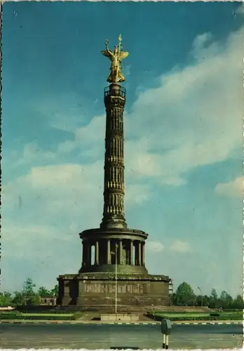 Ansichtskarte Mitte-Berlin Siegessäule 1965