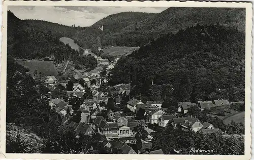 Ansichtskarte Bad Grund (Harz) Totale 1940