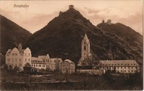 Ansichtskarte Kamp-Bornhofen Stadtpartie 1911