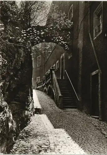 Ansichtskarte Greiz Oberes Schloss - Schloßhof 1979