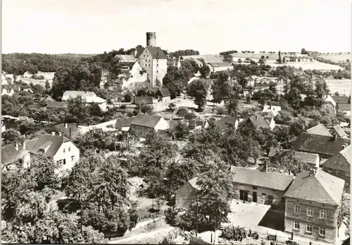 Ansichtskarte Gnandstein-Kohren-Sahlis Totalansicht 1978