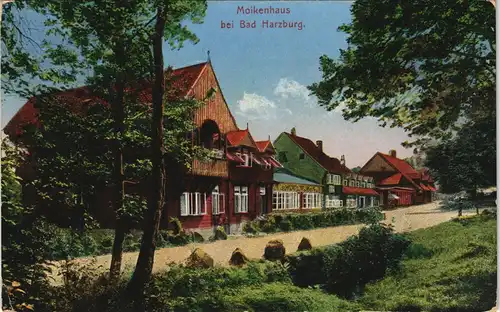 Ansichtskarte Bad Harzburg Molkenhaus - Straßenpartie 1942