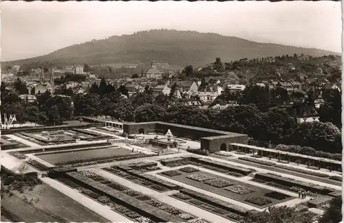 Ansichtskarte Baden-Baden Gönneranlagen 1963