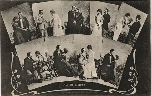 Ansichtskarte  Film/Fernsehen/Theater - Schauspieler - Alt-Heidelberg 1906