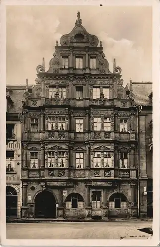 Heidelberg Gaststätte Hotel Zum Ritter Gebäude Gesamtansicht 1930 #