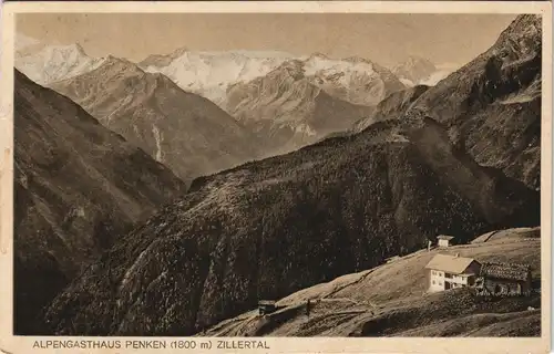 Ansichtskarte .Tirol Zillertal -Tirol Alpengasthaus Penken 1928