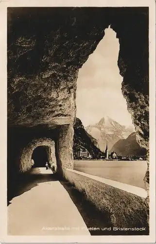Ansichtskarte Axenstrasse Axenstrasse, Birkenstock 1928