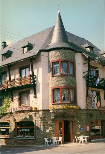 Postkaart Houffalize Hótel du Commerce, Restaurant 1969