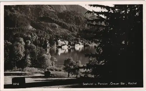 Urfeld-Kochel am See Seehotel u. Pension Grauer Bär, Kochel 1932