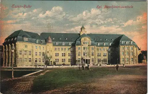 Ansichtskarte Essen (Ruhr) Schule - Königliche Maschinenbauschule 1910