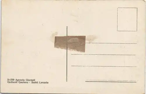 Cartoline Sestri Levante Séstri Grande Albergo Jensch 1924