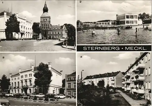 Sternberg (Mecklenburg) Liebknecht-Straße Bad und Konsum-Strandgaststätte 1976
