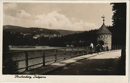 Postcard Reichenberg Liberec Talsperre - Fotokarte 1936