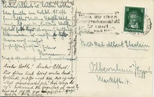 Postcard Krummhübel Karpacz Lomnitztalsperre - Baude 1930