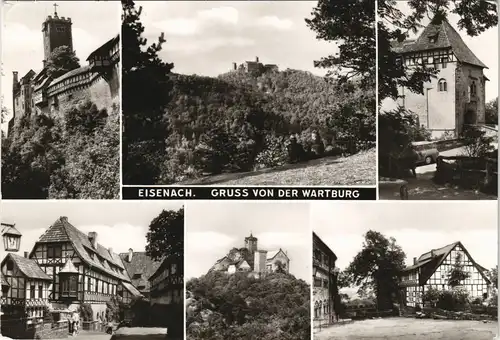 Ansichtskarte Eisenach MB: Wartburg 1982