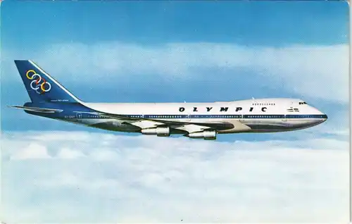 Ansichtskarte  BOEING 747-200B Flugzeuge - Boeing Flugzeug 1982