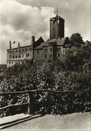 Ansichtskarte Eisenach Wartburg Castle View Burg Ansicht 1980