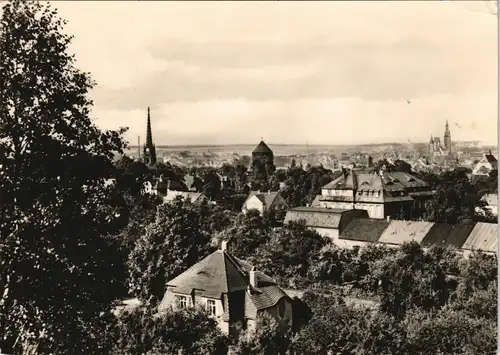 Freiberg (Sachsen) Panorama-Ansicht Gesamtansicht zur DDR-Zeit 1971/1969