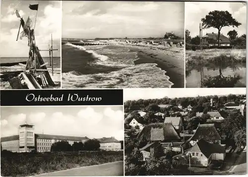 Ostseebad Wustrow (Fischland) DDR  Ostsee Ansichten Ortsansichten 1972