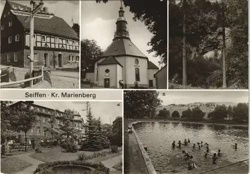 Ansichtskarte Seiffen (Erzgebirge) Ansichten 1985