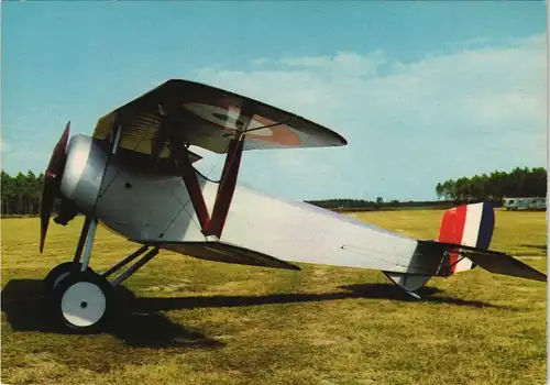 Ansichtskarte  NIEPORT II anno 1915 Flugzeug Motiv-AK 1970