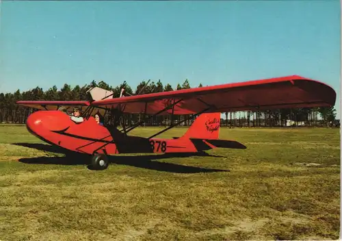 Ansichtskarte  Flugzeug Motiv-AK CURTISS WRIGHT Pusher Type anno 1931 1975