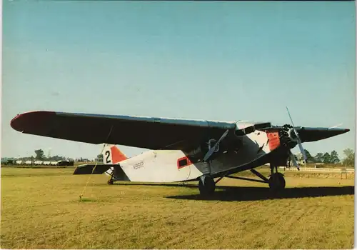 Ansichtskarte  Flugzeug Motiv-AK FORD Tri-Motor anno 1928 1975