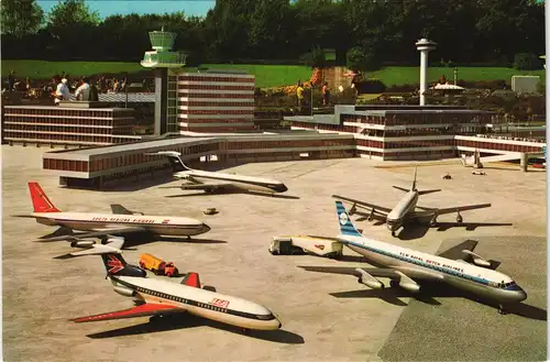 Den Haag Den Haag MINIATUURSTAD MADURODAM   Schiphol Flughafen Airport 1975