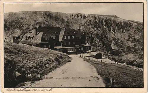 Brückenberg-Krummhübel Karpacz Hampelbaude Schronisko Strzecha Akademicka 1928