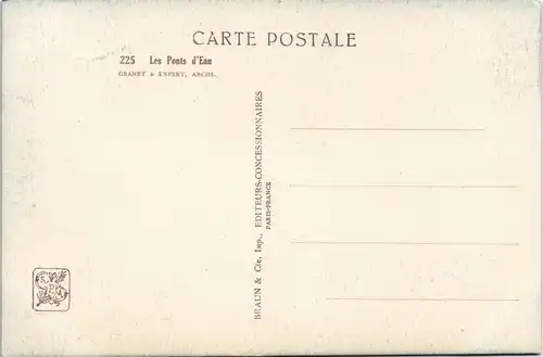Postcard Tunesien Tunesien Les Ponts d'Eau GRANET & EXPERT, ARCHS. 1930