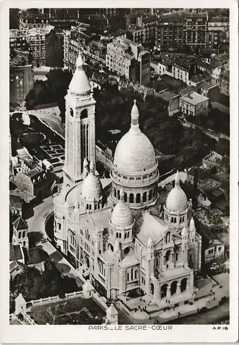 CPA Paris LE SACRÉ-COEUR Luftbild 1932
