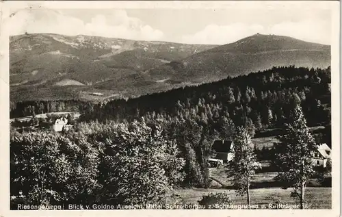 Postcard Schreiberhau Szklarska Poręba Partie im Mitteldorf 1940